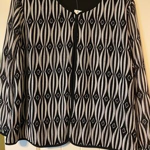 Fly front jacket. Perfect for travel.